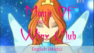 Winx Club Magic Winx 3x11 multilanguages [upl. by Eveineg]