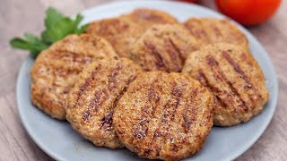 Rezept für saftige Burger Patties [upl. by Akeemahs]