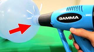 6 Useful TIPS They Dont Teach you at School Ive used the Heat Gun to Repair Plastic Bottle [upl. by O'Hara]