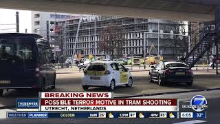 Possible terrorist attack on tram in Netherlands [upl. by Nob]