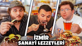 İZMİR SANAYİ LEZZETLERİNİ DENEDİK  wEfeUygaçKesit MesutCanTomay [upl. by Korwin]