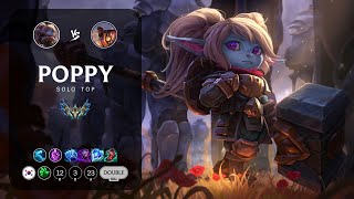 Poppy Top vs KSante  KR Challenger Patch 142 [upl. by Yartnod]