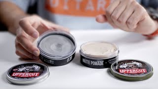 How to Choose Uppercut Clay VS Matte Pomade [upl. by Eniamzaj]