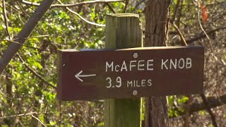 McAfee Knob parking lot closed [upl. by Esylla259]