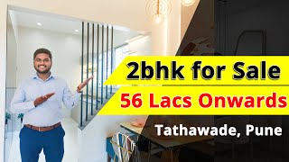 2 BHK Flat in 56 Lakhs Onward  Tathawade Pune  Best for investment and Resident [upl. by Ihsorih]