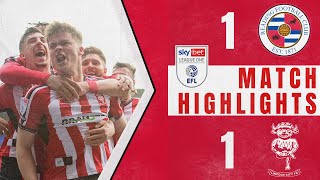 Reading v Lincoln City highlights [upl. by Couture87]