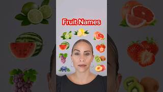 Do You Know Your Fruit Names in English American English englishpronunciation [upl. by Buote518]