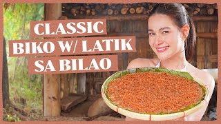 BIKO WITH LATIK SA BILAO TRADITIONAL FILIPINO KAKANIN  Bea Alonzo [upl. by Ssur403]