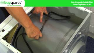 How to Replace a Belt on a Beko Tumble Dryer [upl. by Nnylodnewg981]