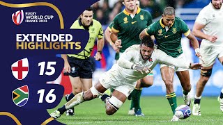 Springboks SENSATIONAL comeback  England v South Africa  Rugby World Cup 2023 Extended Highlights [upl. by Alekahs863]