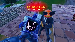 HES HERE  Fortnite Season 4 Live Event [upl. by Elyac]