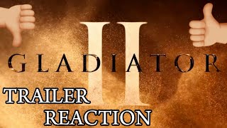 GLADIATOR II 2024 TRAILER  My Thoughts [upl. by Irallih]