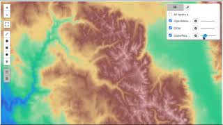 Interactive visualization of inmemory raster numpy array xarray [upl. by Onoitna]