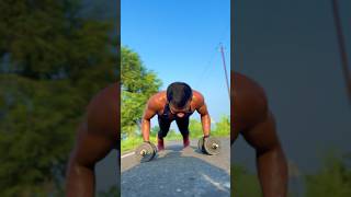 Freestyle pushups  sapate  desi workouts  akhada shorts shortsbeta shortsfeed [upl. by Aloibaf]