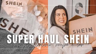 SUPER HAUL SHEIN HOME DECOR BELEZA E BIQUINIS  Carina Machado [upl. by Ahsii542]