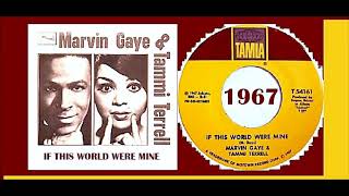 Marvin Gaye amp Tammi Terrell  If This World Were Mine Vinyl [upl. by Akirdnas]