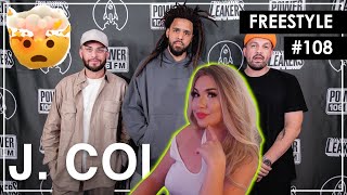 BEST FREESTYLE J Cole  LA Leakers freestyle REACTION [upl. by Niwrad]