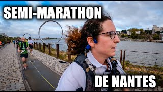 LE SEMIMARATHON DE NANTES 2023 [upl. by Rem]