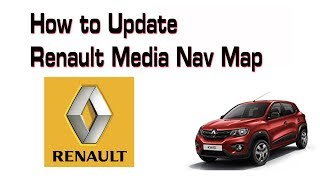 Renault Media Nav Map Updating [upl. by Brownley]