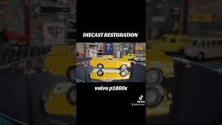 Diecast restoration dinky volvo p1800s restoration dinkytoys trendingvideo fyp [upl. by Fredette483]