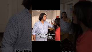 Kaffara Last Episode 90 Slap Scene Shooting BTS kaffaradramabts [upl. by Lourie]