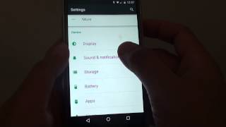 Google Nexus 5 How to Enable  Disable Screen Locking Sound [upl. by Moffat]