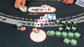 20000 Blackjack Win  Crazy up and down session [upl. by Weaks]