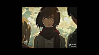 ★historia talarica e mikasa ciumenta  ┆EDIT aotedit ANIME eren atacontitan historia mikasa [upl. by Sacken258]