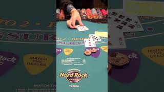 Unbelievable Blackjack Session ♠ Big Wins in Real Time shorts [upl. by Sheryle847]