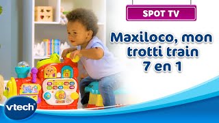 Maxiloco mon trotti train 7 en 1  Porteur interactif dès 1 an  VTech Baby  VTech [upl. by Yr871]