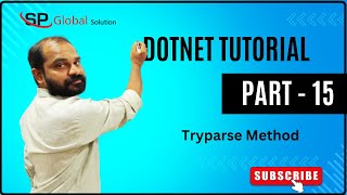 DOTNET Tutorial Part  15  Tryparse Methods in C  Free Dot Net Classes Online [upl. by Akere]