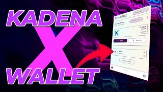 Kaddex X Wallet  KDA kadena blockchain wallet [upl. by Iv]