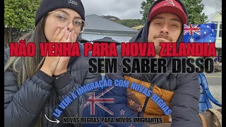 NOVAS leis para NOVOS IMIGRANTES na NOVA ZELANDIA [upl. by Mufinella]