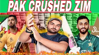 Pak vs Zim 1st t20i match reaction  Tayyab Tahir shines [upl. by Imak]