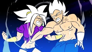 VEGETA VS KEFLA Parody [upl. by Hgielyk661]