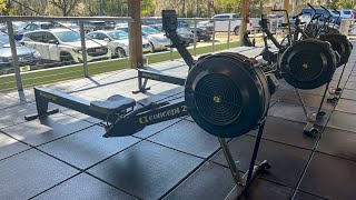 Learn the Basics of How to Use a Concept2 Rowing Machine RowErg at Gainesville Health amp Fitness [upl. by Llehsyar691]