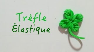 Comment faire un trèfle 4 feuilles avec des élastiques sans machine [upl. by Concepcion947]