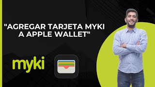 Añadir tarjeta Myki a Apple Wallet  Crear tarjeta digital Myki  Añadir tarjeta de transporte a [upl. by Tseng]