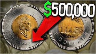 10 RARE CANADIAN TOONIES WORTH BIG MONEY  MOST VALUABLE COINS IN YOUR POCKET CHANGE [upl. by Naitsyrk]