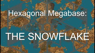 The Snowflake A Hexagonal Megabase  Factorio  Megabase Tour [upl. by Aihsiyt]