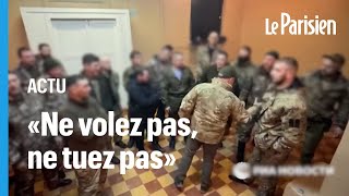 Après 6 mois de combats des prisonniers russes enrôlés par Wagner renvoyés en Russie [upl. by Eiznekcam]