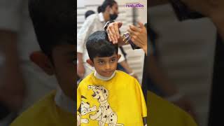 Fresh and sharp Get your little champ a stylish haircut at Naturals Salon kidshaircut nilambur [upl. by Clarita604]