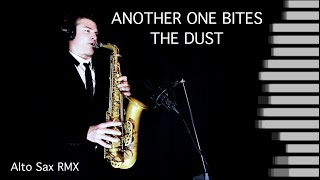 ANOTHER ONE BITES THE DUST  Queen  Alto Sax RMX  Free score [upl. by Gautier310]