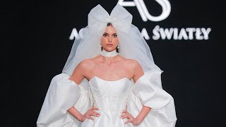 Azgniezka Swiatly  Spring Summer 2025  Barcelona Bridal Fashion Week [upl. by Borgeson]