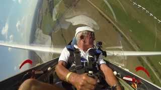 Helicopter tows aerobatic glider [upl. by Glyn]