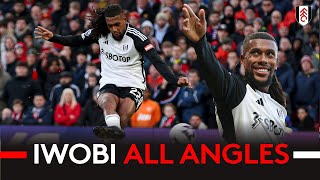 IWOBI SCORES 97TH MINUTE WINNER AT OLD TRAFFORD 🇳🇬  ALL ANGLES [upl. by Regni]