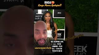 Kenya Moore APOLOGIZES For RHOA Incident rhoa [upl. by Shedd]