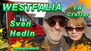 Westfalia Sven Hedin 2018 auf VW Crafter 💥 eine Legende kehrt zurück  I Kastenwagen Test  Review [upl. by Dougall61]