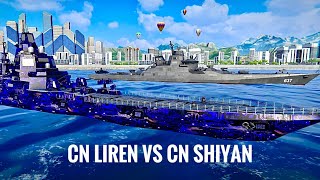 CN Liren vs CN ShiYan  its not even close  Modern Warships￼ gamingtipMW615 [upl. by Lissie]