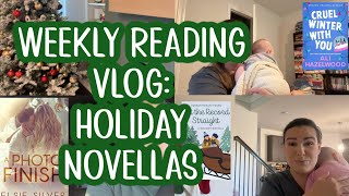 Weekly Reading Vlog Lots of Holiday Novellas [upl. by Ogg]